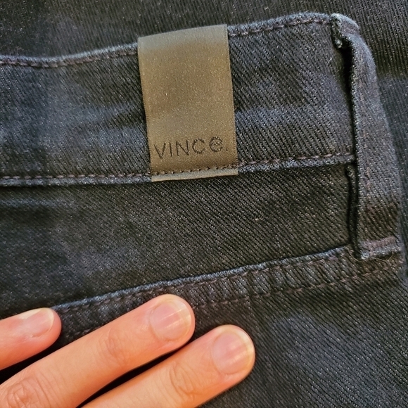 NEW Vince Mason Relaxed Rolled Jeans Od Blue Wash - Picture 4 of 7